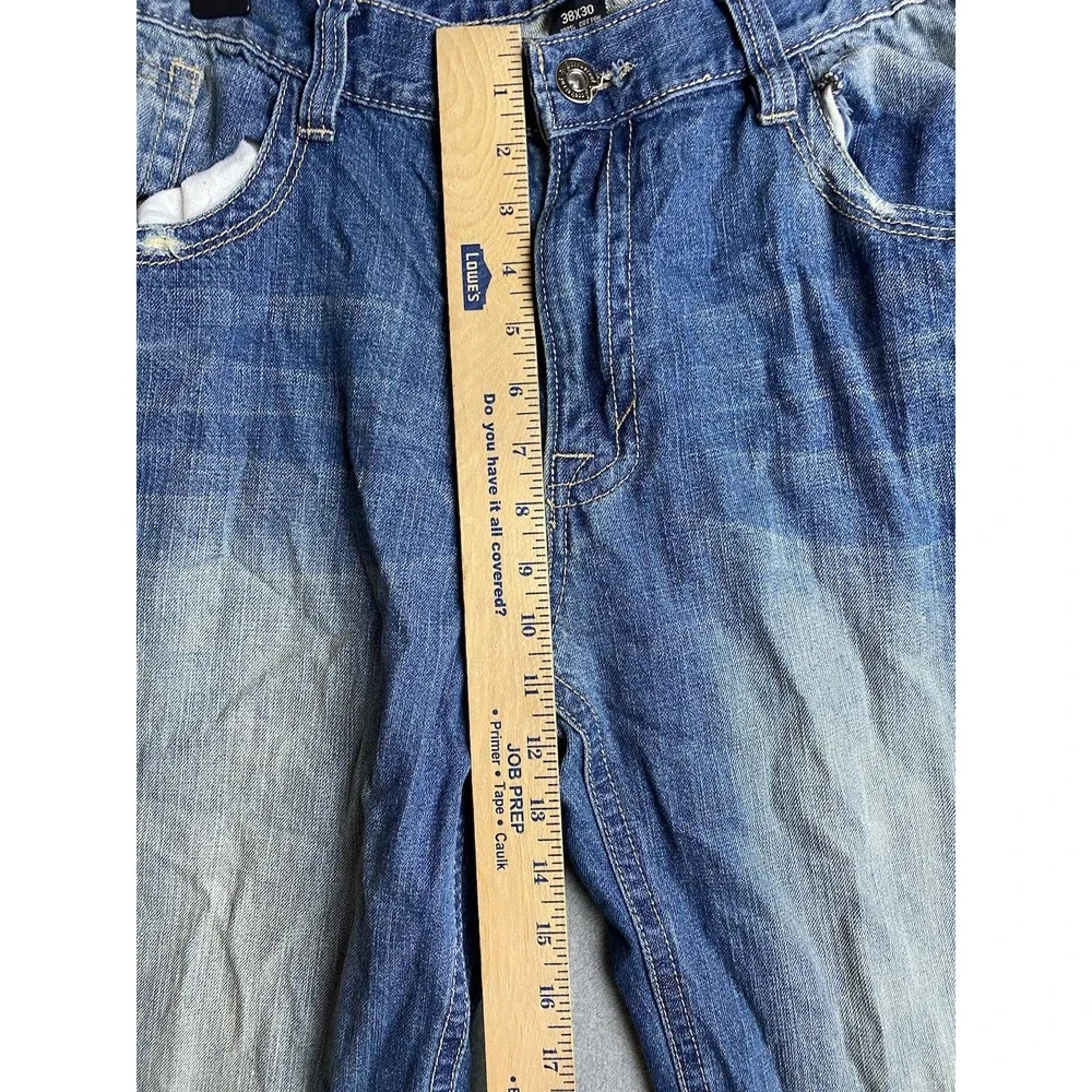 Irreverent Mens 38x30 Blue Jeans